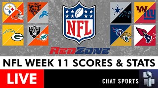 NFL Week 11 RedZone Live Streaming Scoreboard Highlights Scores Stats News amp Analysis [upl. by Aisyle]