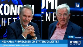 Budsjettspesial med Hegnar Andreassen og skatteeksperter [upl. by Enihpad]