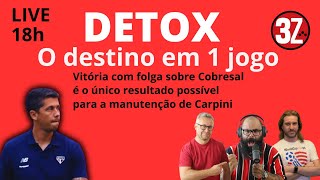 VITÓRIA NA QUARTA OU É O FIM DA LINHA PARA CARPINI  LIVE DETOX 48 [upl. by Ettezyl]