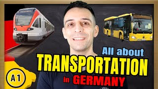 Transport in Germany  Die Verkehrsmittel in Deutschland [upl. by Assej]