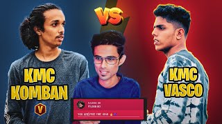 ₹1000 SUPERCHAT CHALLENGE 🤑 KMC KOMBAN VS KMC VASCO 🔥 RASHIQ DB [upl. by Germain]