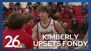 Kimberly upsets Fondy West De Pere takes over first in Bay [upl. by Arica971]