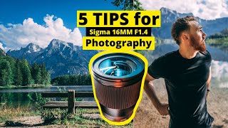 5 TIPS for Sigma 16MM F14 Photography [upl. by Drucy62]