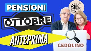 PENSIONI 🔎 ANTICIPAZIONI del CEDOLINO di OTTOBRE❗️👉 IMPORTI EXTRA TRATTENUTE RIMBORSI SCADENZE [upl. by Eneri422]