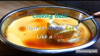 How to Steam Egg like a Masterchef 如何蒸水蛋 [upl. by Mariele]