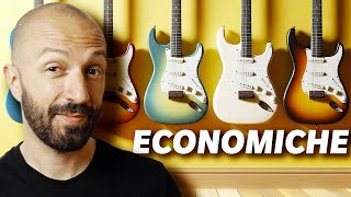 Le MIGLIORI Stratocaster sono quelle ECONOMICHE  StrumentiMusicalinet [upl. by Colyer]