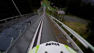 Biggest Bike Jump Ever 50 Meter on a Downhill Bike  Johannes Fischbach [upl. by Hallock84]