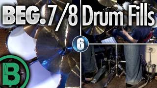 78 Drum Fills  Beginner Drum Lessons [upl. by Trilbie302]