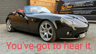 TVR Tamora 350 BHP Muscle car from Blackpool start up hear the noise and a walkaround this beast [upl. by Mccomb]