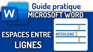 Comment modifier linterligne dans Word et pourquoi cest important [upl. by Beyer]