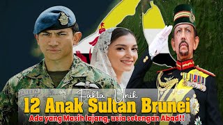 Begini Fakta 12 Anak Raja Brunei Darussalam Sultan Hasanal Bolkiah [upl. by Kafka519]