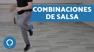 PASOS de SALSA para BAILAR  Pasos de SALSA LIBRE [upl. by Hairym]