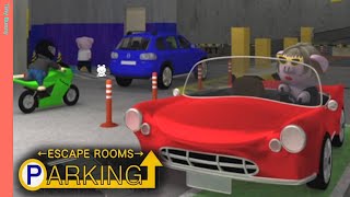 Escape Rooms Parking Walkthrough NAKAYUBI  脱出ゲーム [upl. by Leber990]