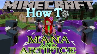 Minecraft How to Mana and Artifice How To 1165 [upl. by Hillell848]