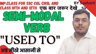 Modals  How to use USED TO  Modals in english grammar english [upl. by Adyela]