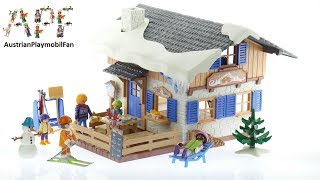 Playmobil Family Fun 9280 Skihütte Playmobil Build Review [upl. by Berty60]