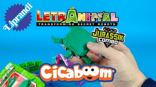 LETRANIMAL JURASSIK COMBO  CICABOOM  UN SALTO IN EDICOLA [upl. by Neelahtak447]