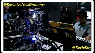 Keefe Kay  Piano  amp Kalonica Nicx  Drum Jammin Jazz Blues Music [upl. by Atinomar]