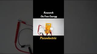 Research On PiezoElectric to Generate Electricity ⚡90 inventions science shorts project [upl. by Eniamreg497]