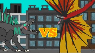 Croczilla vs NozukiWarbat  AUTO RPG Anything [upl. by Yruy908]