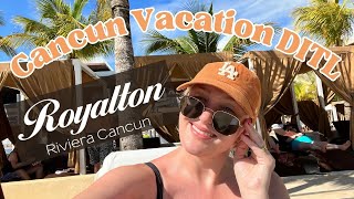 CANCUN VLOG ROYALTON RIVIERA RESORT CANCUN MEXICO  VACATION VLOG  LauraLee [upl. by Atsylak]