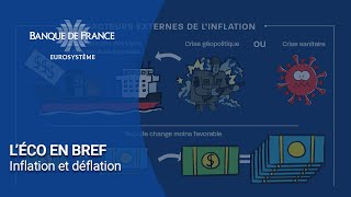 Inflation et déflation  Banque de France [upl. by Naashar520]