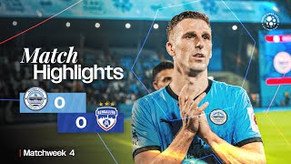 Match Highlights  Mumbai City FC 00 Bengaluru FC  MW 4  ISL 202425 [upl. by Avilo]