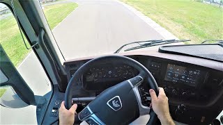 TRUCK KAMAZ54901 450hp  POV Test Drive [upl. by Ressay]