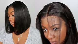 50 Super Affordable Short Bob Wig Install  Beginner Friendly  HairInBeauty [upl. by Ydoc]