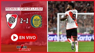 🔴📻 RIVER VS ROSARIO CENTRAL  TRANSMISIÓN DEL PARTIDO EN VIVO  COPA DE LA LIGA 2024 [upl. by Laerdna]