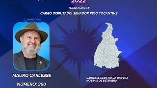 quotUm Senador de verdadequot jingle eleitoral do Excandidato ao senado pelo Tocantins Mauro Carlesse [upl. by Novert]