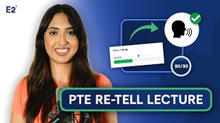 PTE Speaking 9090 Tips amp Tricks  Retell Lecture [upl. by Doe]