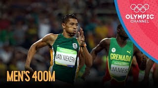 Rio Replay Mens 400m Sprint Final [upl. by Haerb]