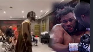 SURPRISING 🚨❗️ DEONTAY WILDER CELEBRATES THE LOSS OF JARRELL MILLER 🤔🤔🤣 [upl. by Fax]