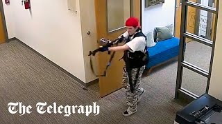 Police release chilling video of Nashville school shooter moments before massacre [upl. by Bogosian]