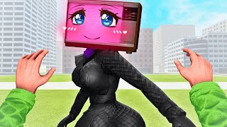 TV Woman x TV Man LOVE STORY 10 amp TV Man SAVES TV Woman In Garrys Mod [upl. by Ajed78]