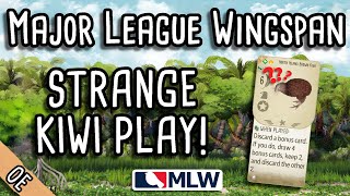 Major League Wingspan  Strange Kiwi Play [upl. by Rothwell614]