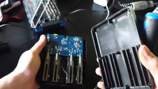 Efest battery charger LUC V4 disassembly and fix [upl. by Nylsej]