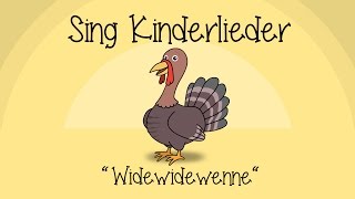 Widewidewenne  Kinderlieder zum Mitsingen  Sing Kinderlieder [upl. by Evot]