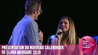 Présentation du nouveau calendrier de Clara Morgane 2015 [upl. by Trebeh552]