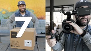 Sony FS7 Unboxing Setup and Footage [upl. by Yttiy]