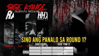 Sige Iyak 2 vs Sige Kahol Sino ang panalo sa Round 1 [upl. by Nevets]