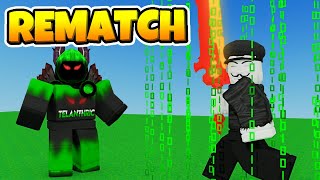 I 1v1ed a TOXIC HACKER in Roblox BedWars REMATCH [upl. by Lyndon]