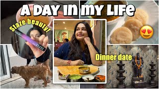 A day in my life healthy lifestyle 😍 Bought Staze Beauty Mascara Dinner Date and more… [upl. by Betti746]