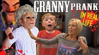 Granny In Real Life Prank Gone Wrong with Funhouse Family [upl. by Inuat]