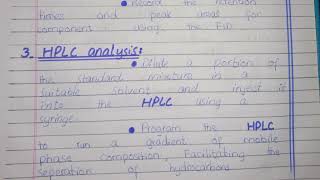 Seperation of Hydrocarbons using gas chromatography and HPLC  chemistry practicals [upl. by Annek451]