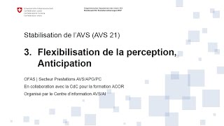 3 Flexibilisation de la perception Anticipation [upl. by Bracci]