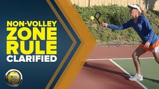 The Most Complete Pickleball Non Volley Zone Rule Video  Pickleball 411 [upl. by Calhoun710]