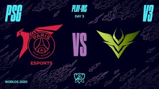 PSG vs V3  PlayIn Groups  2020 World Championship  PSG Talon vs V3 Esports 2020 [upl. by Dias]