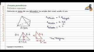 Cuerpos Geométricos Poliedros regulares 3º de ESO matemáticas [upl. by Far920]